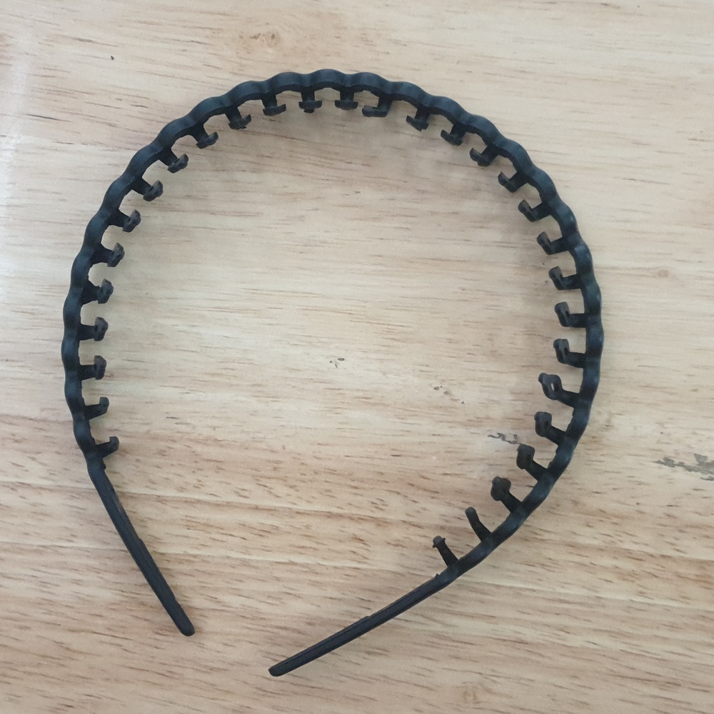 headband, baby, black